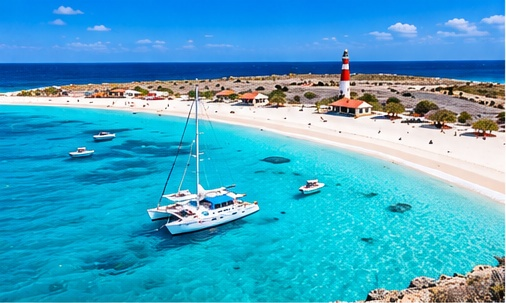 Boottocht naar Klein Curaçao tijdens een girls trip