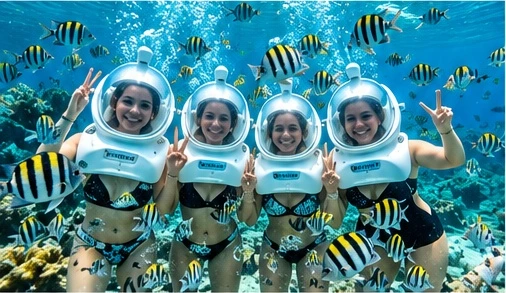 Onderwaterwandeling Sea Trek op Curaçao